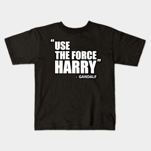 parody film quote hilarious mashup of movies multiverse Kids T-Shirt